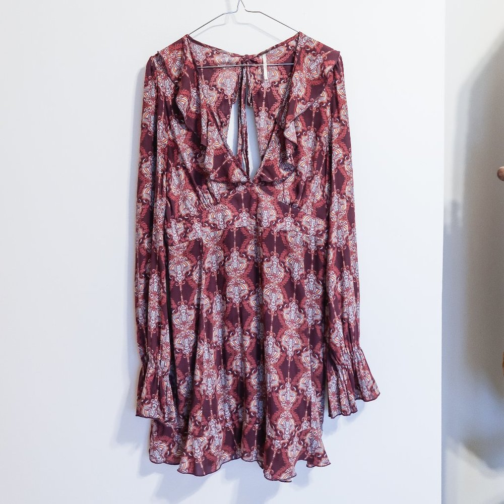 Free People Smooth Operator Waisted Tunic Dress